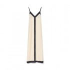 Vero moda VMDENISE SINGLET ANKLE DRESS WVN BTQ GA 10329793 birch black