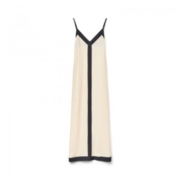 Vero moda VMDENISE SINGLET ANKLE DRESS WVN BTQ GA 10329793 birch black