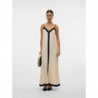 Vero moda VMDENISE SINGLET ANKLE DRESS WVN BTQ GA 10329793 birch black