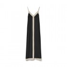 Vero moda VMDENISE SINGLET ANKLE DRESS WVN BTQ GA 10329793 black birch
