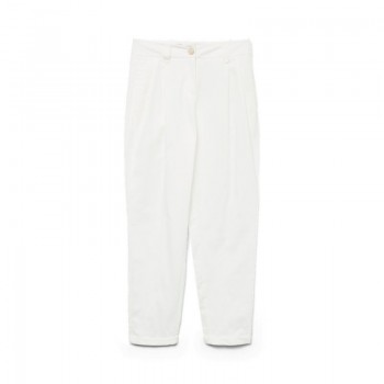 Vero moda VMCHIRA MW BARREL PANT 10329947 snow white