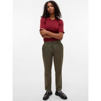 Vero moda VMCHIRA MW BARREL PANT 10329947 kalamata