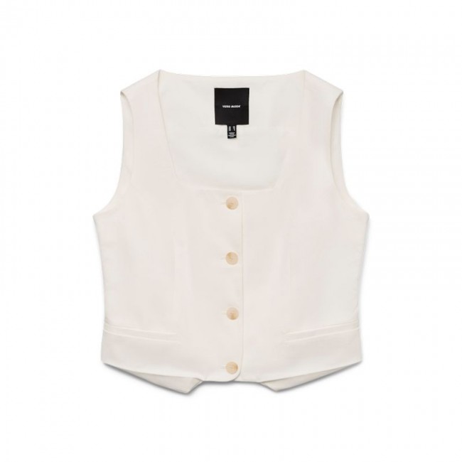 Vero moda VMCHIRA SL WAISTCOAT 10329950 snow white