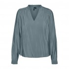 VERO MODA VMBELL LS TOP WVN 10278792 NORTH ATLANTIC