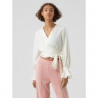 VERO MODA VMKAE D2 WRAP TOP D2 10284532 CANNOLI CREAM