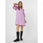 VMNOVELLA 2/4 RUFFLE SHORT DRESS SB2 10246621 VIOLET TULLE