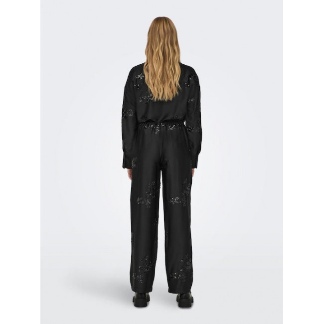 Only ONLLEO SEQUINS SHIRT WVN 15312498 black